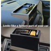 TOPINSTALL Wide Dash Tray Compatible with 2021-2024 Chevy Tahoe Suburban/GMC