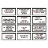 Genuine Fred Daily Marquee Desktop Flipchart, 52 Witty Signs, Fun