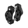Motoforti Motorcycle Sport Bike Handlebar Clamp Replacement Black 17 to