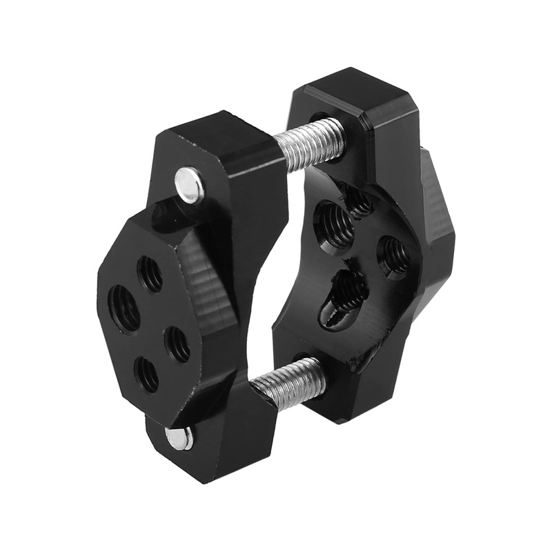 Motoforti Motorcycle Sport Bike Handlebar Clamp Replacement Black 17 to