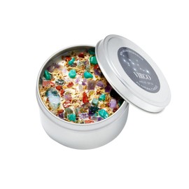 Virgo Zodiac Candle (Aug. 23 - Sep. 22) - Soy Candle - All Natural Aromatherapy Candle - Virgo Horoscope Candle - Crystal Candles - 8 oz Tin