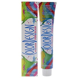Fun and Glam Demi-Permanent Hair Color - Carribean Turquoise by ColorDesign for Unisex - 3.4 oz Hair Color