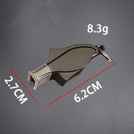 Kisstta 2 Stück Trillerpfeife, Schiedsrichter Pfeife, Trillerpfeife Sportunterricht, Trillerpfeife Laut Notfall, Schiri Pfeife,Schwarz Und Rot Trillerpfeife