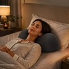 Contoured Cervical Pillow for Comfortable Sleep – Supportive Adult Bed
