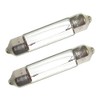 Perko Double Ended Festoon Bulbs - 12V, 10W.74A - Pair