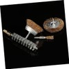 Baluue 4pcs Wire Wheel Brush Polishing and Cleaning Abrasive Rotary