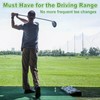 Adjustable Golf Tee, Rubber Golf Tees for Mats - Driving