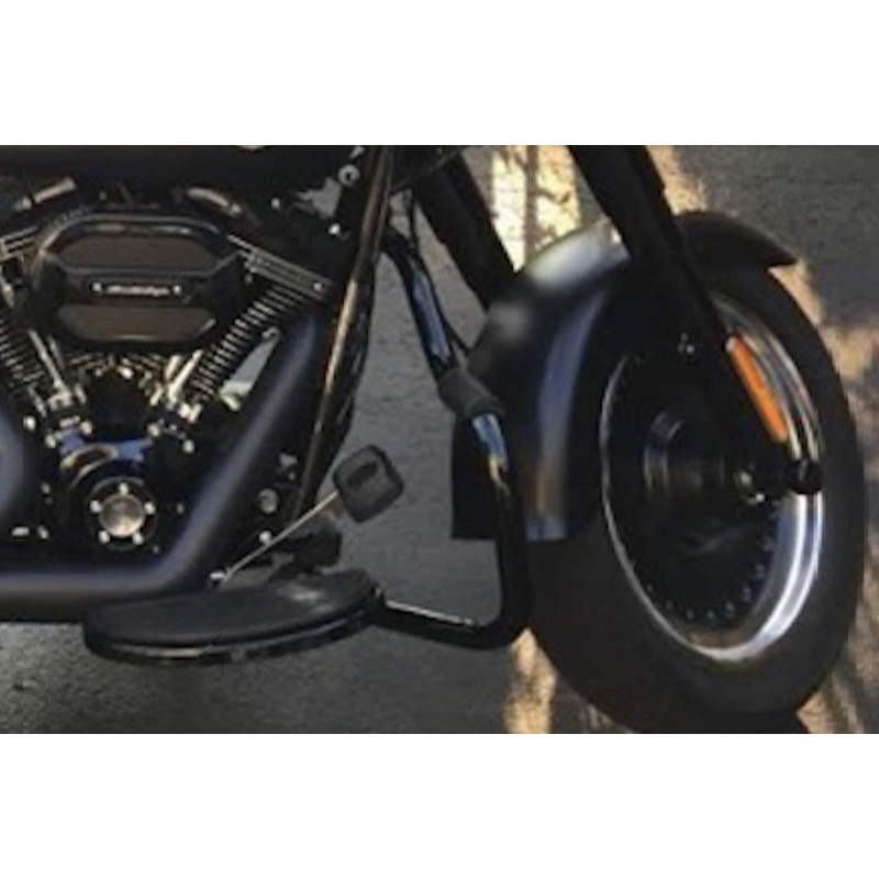 Gloss Black Engine Guard for Harley Softail (1986-1999) with Highway