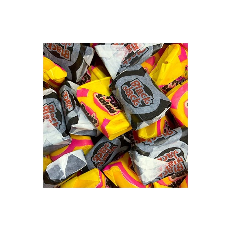 Fruit Salad and Black Jacks Chews 250 gram bag (1/4