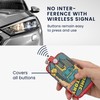 kwmobile Car Key Case Compatible with Renault 4-Button Smartkey Car