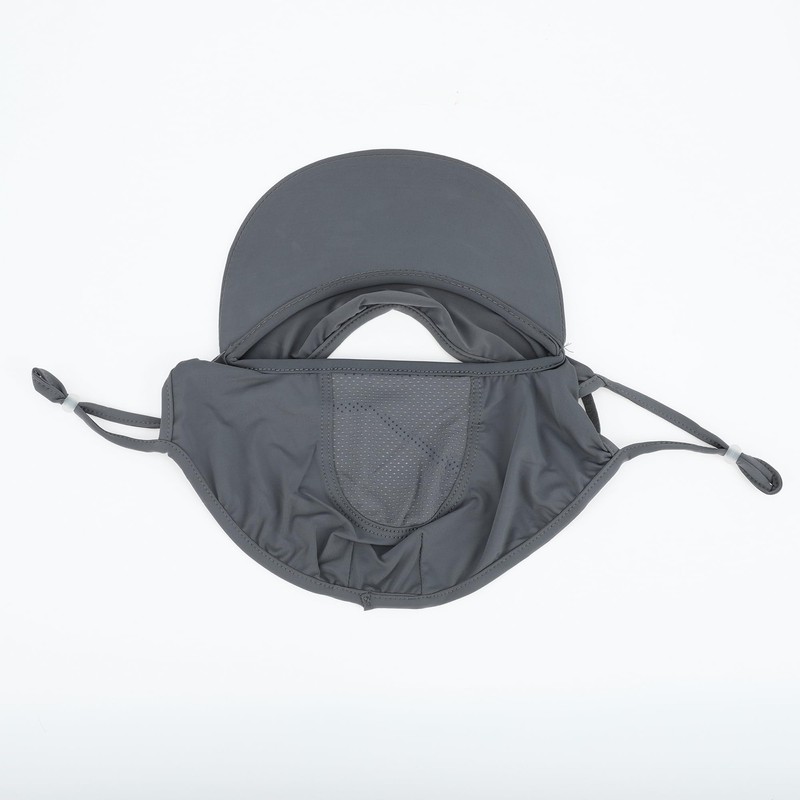 A ABSOPRO Full Face Mask Brim Design Adjustable 6.42" Windproof