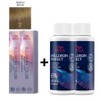 Wella Illumina Hair Dye 7 Medium Blonde 57g / 웰라 일루미나 염색약 7 미디움 블론드 57g x 2개 + 웰록손 산화제 6% 60g x 2개, 1개