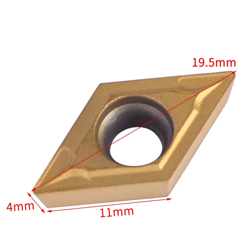 10pcs CNC Carbide Insert Cutters, CNC Milling Inserts Indexable Lathe