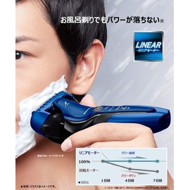  Panasonic Lamb Dash ES-CST8R-H Men's Shaver, 3 Blades, Bath Shaving, Gray