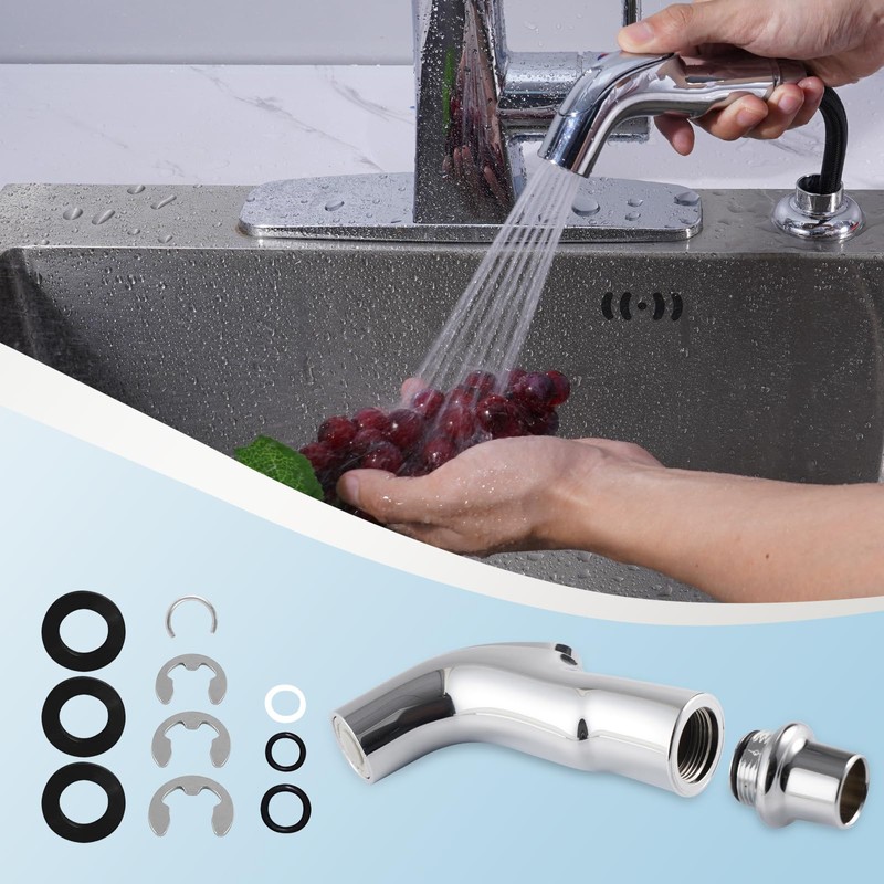 Hygie Rinse Universal Sink Sprayer Attachment for Faucet, Kitchen Side