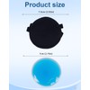 eZAKKA Silk Eye Patch with Gel – Single Eye Hot