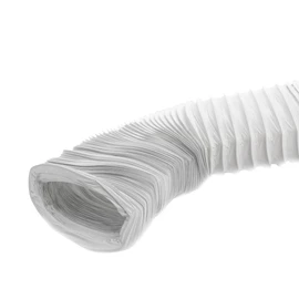 220 x 55 mm - 3 m flat channel PVC exhaust hose - hose - extractor - exhaust air for air conditioners, tumble dryers, extractor hood dryer accessories