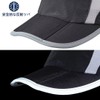 GADIEMKENSD Folding Mesh Sports Cap, Reflective Stripes, Running Hat, Good
