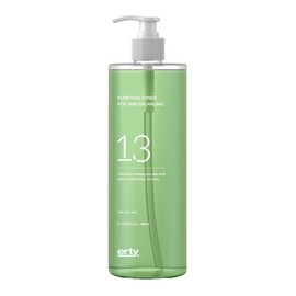 Erti 13 Purifying Toner for Skin Balancing 480ml Trouble Soothing + Sample Set / 에르띠 13 퓨리파잉 토너 포 스킨 밸런싱 480ml 트러블 진정+샘플Set