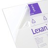 Lexan Sheet - Polycarbonate - .236" - 1/4" Thick, Clear,