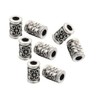 Spacer Tube Spacers Beads Silver Spacer Metal Beads 7 x