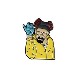 Bad Heisenberg pin for Breaking Fans Hard Enamel Pin Gift For Backpack Bag Jacket Shirt
