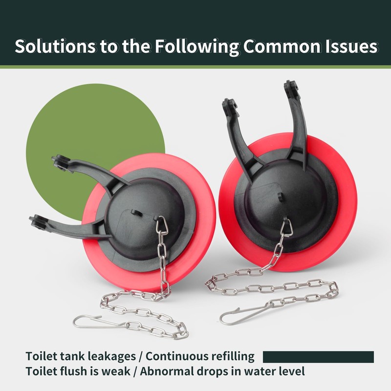 ALLCSM THU500S Toilet Flapper Compatible with TOTO Toilets 3 Inch
