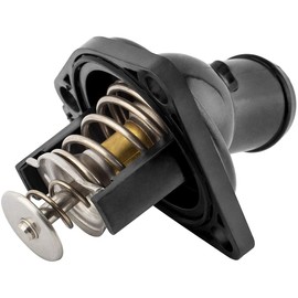 MYSMOT 143-0819 Engine Coolant Thermostat Housing for Honda Civic 2006-2012 CR-V 2007-2011 Acura TSX 2004-2008, 19301-PNA-003 19301-RAF-004