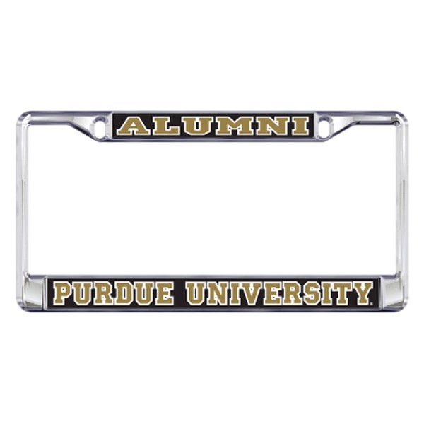 Purdue Plate_Frame (Domed Purdue Alumni Plate FRAM (18548))
