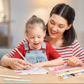 12 Cute Cats Kawaii Gel Ink Pens, 320 Pieces Cat Sticky Notes, Page, Bookmark for Children, Cat Lovers, Home, Office, School, Gift (Writing Black) (Black)