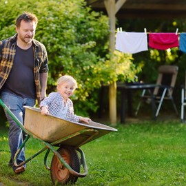 Relaxdays Set of 3 Washing Lines, 20 m, Laundry Cord with Polyester Core, PVC, Extra Strong, Indoors & Outdoors, Yellow