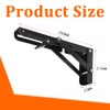 CEEYSEE Pack of 2 Folding Console 200 mm Heavy Duty