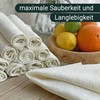 ZOLLNER Set of 20 Machine Cleaning Cloths 80% Cotton 20%