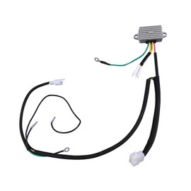 Getfarway 136-7879 Voltage Regulator with Harness Compatible with Exmark Quest Radius E S Series for Toro TimeCutter/Titan/Z-Master Voltage Regulator Replace 127-9219