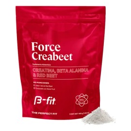 B-fit Force Creabeet Creatina + Beta Alanina + Red Beet 480g Sabor Remolacha