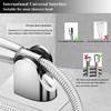 Shower Head Holder Strong Adhesive Adjustable Handheld Shower Wand Holder