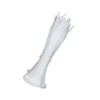 Etopar 1000 X White 8" Self Locking Nylon Plastic Cable