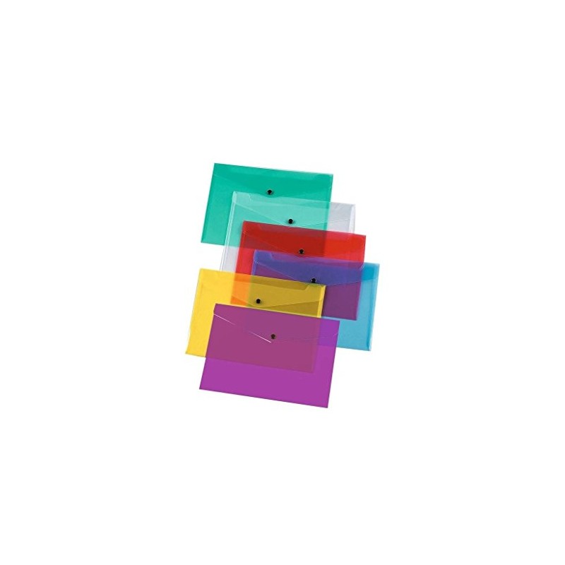File Folders A4 Plastic Wallets Documents School Office Stationary Paper