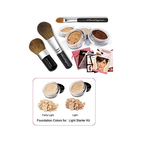 Mineral Hygienics Mineral Makeup Starter Kit - Light