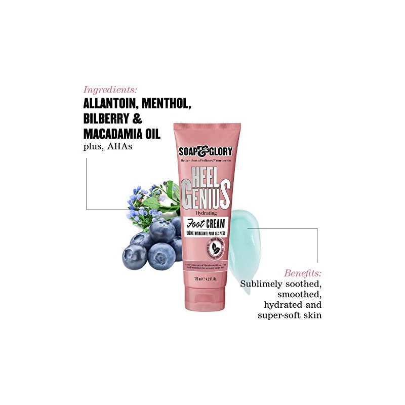 Crema para pies Heel Genius™ Soap & Glory 4.2 fl