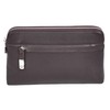 A1 FASHION GOODS Mens Real Leather Wristlet Clutch Bag Mobile