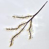 1 PCS Champagne Pearl Branches, 42cm Bendable Artificial Beaded Stem