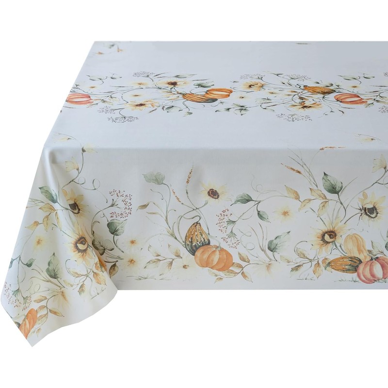 Benson Mills Fabric Table Cloth, Décor for Fall, Harvest, and