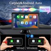 Eunavi 7" Portable Car Stereo Wireless CarPlay & Android Auto