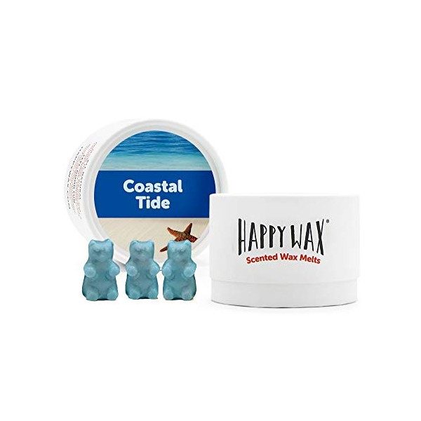 Happy Wax Coastal Tide Scented Natural Soy Wax Melts â