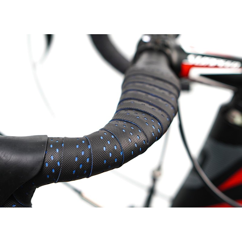 CNCLOL Road Bike Handlebar Tapes,2350mm Bicycle Handlebar Tapes,Blue