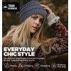Tough Headwear Beanie for Women - Warm Chunky Cable Beanie