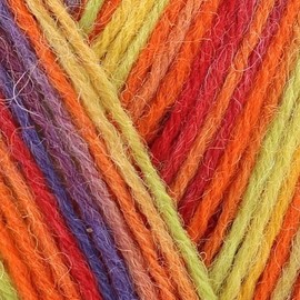 King Cole 784810 Zig Zag 4Ply Bumble Bee Yarn - 420M, 100g