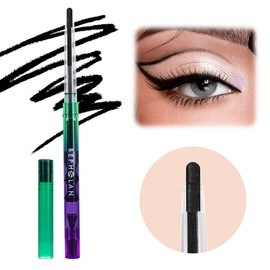 BEPHOLAN 24hr Waterproof Creamy Eyeliner Black Color Sweatproof Makeup Eyeliner Pencil - color: metallic brown