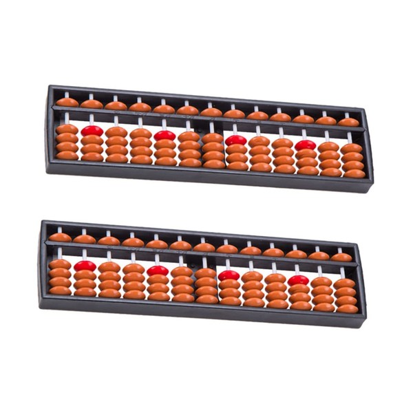 TOYANDONA 2 Piezas Ábaco De Plástico De Juguete Calculadora China